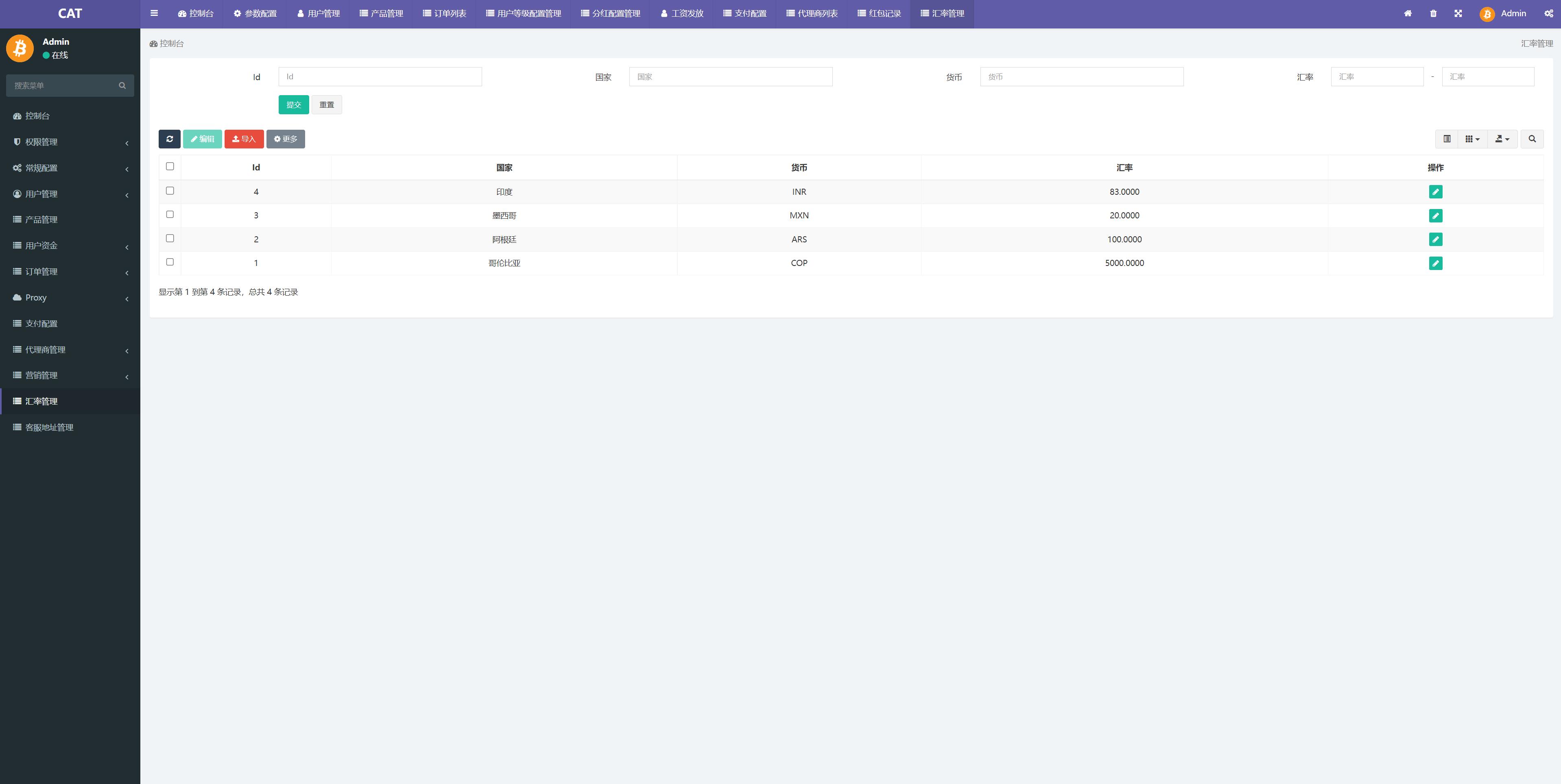 运营版多语言印度矿机系统/投资理财系统/前后端分离/单独代理后台