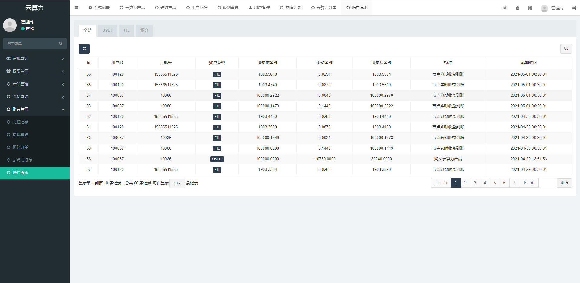 矿机系统/云算力矿机/挖矿系统/ipfs虚拟币挖矿