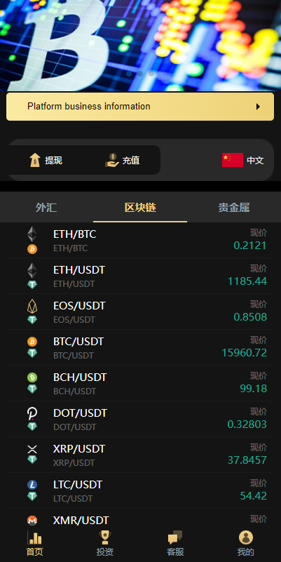 最新二开版多语言微交易/外汇虚拟币微盘源码/伪交易所系统